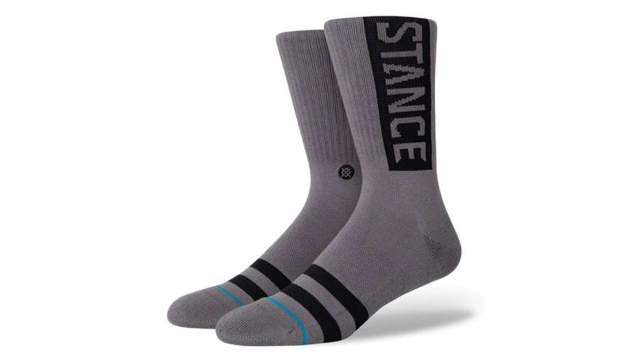 Clothing * | Stance Og Graphite Top Sell Grey