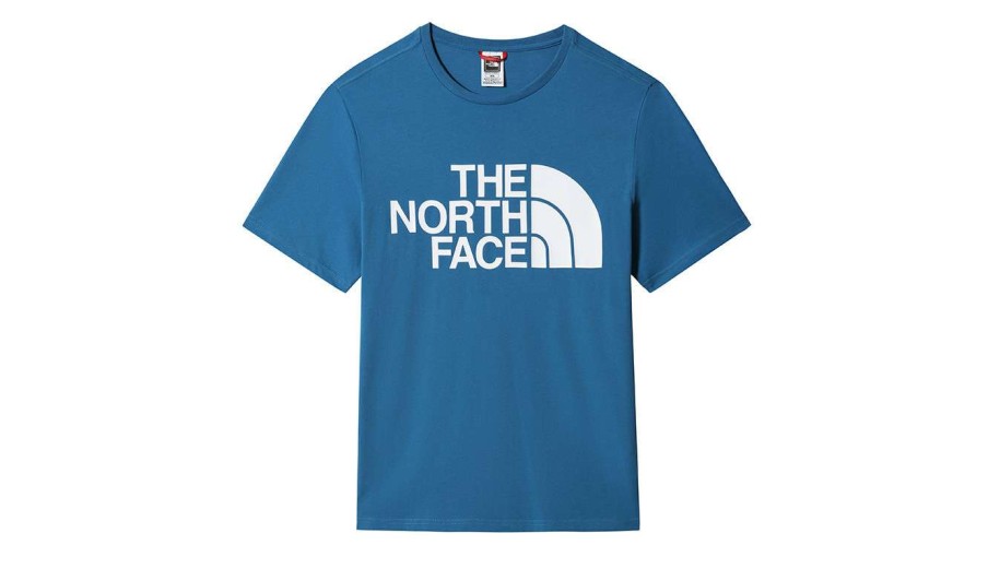 Clothing * | The North Face M Standard Short Sleeve Tee Best Choice Blue