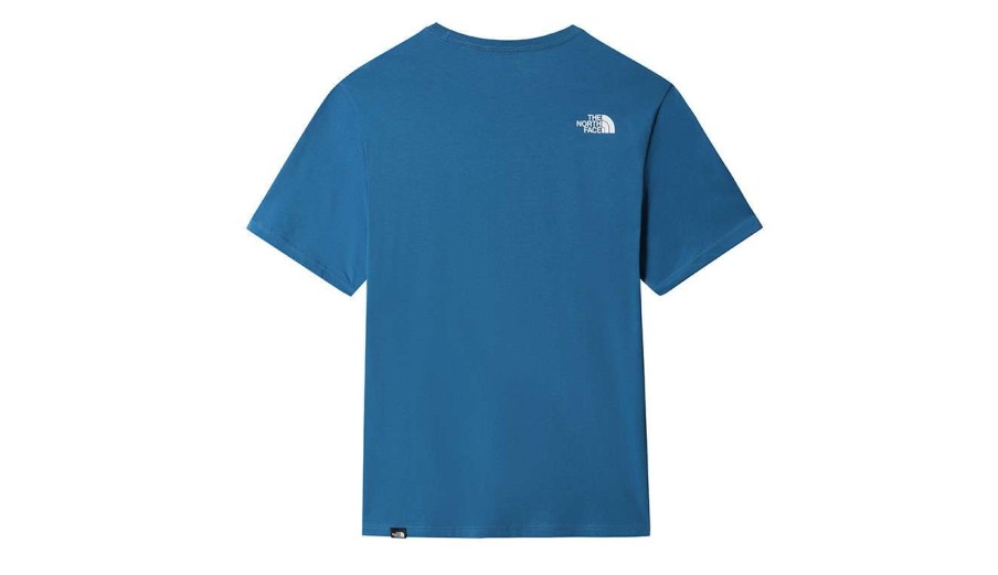 Clothing * | The North Face M Standard Short Sleeve Tee Best Choice Blue