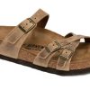 Men * | Birkenstock Franca Fl Tabacco Brown Regular Fit Hot Sell Light Brown