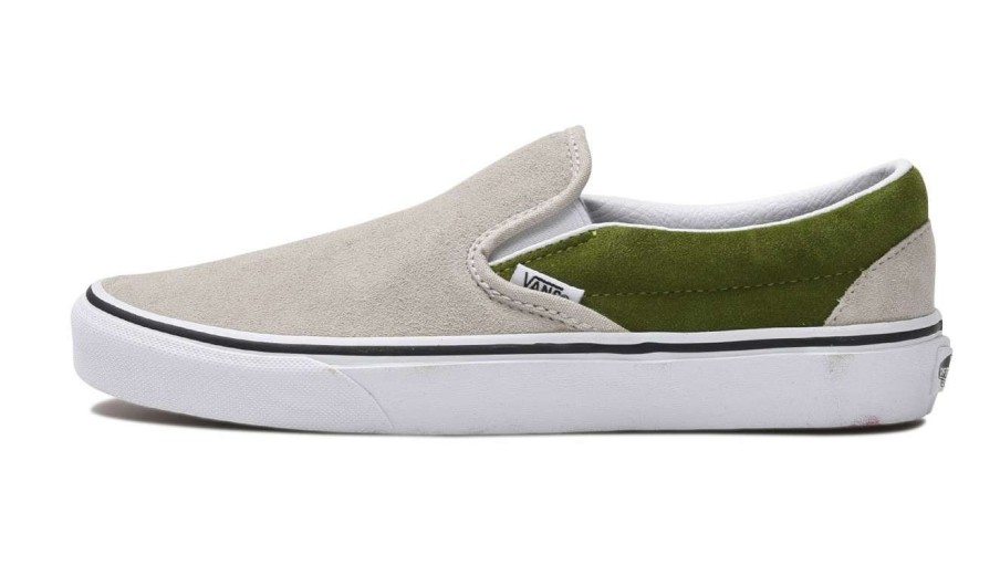 Men * | Vans Ua Classic Slip-On (Suede)Rainy Day/Calla Gr Clearance Sale Grey