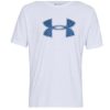 Clothing * | Under Armour Logo Short Sleeve T-Shirt Top Sellers White