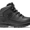 Men * | Timberland Euro Sprint Full-Grain Mid Hiker Discounts Black