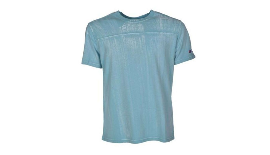 Clothing * | Champion Reverse Weave Crewneck T-Shirt Good Quality Turquoise