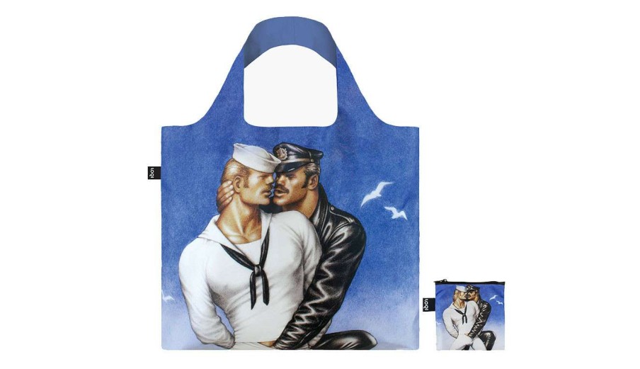 Bags * | Loqi Tom Of Finland Bon Voyage Recycled Bag Best Choice Blue