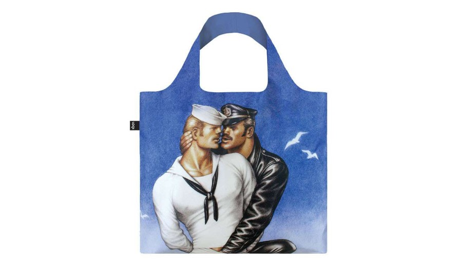 Bags * | Loqi Tom Of Finland Bon Voyage Recycled Bag Best Choice Blue