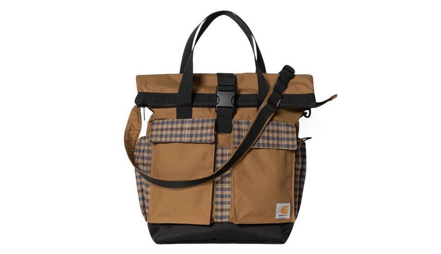 Bags * | Carhartt Wip Highbury Tote Bag Exclusive Design Light Brown